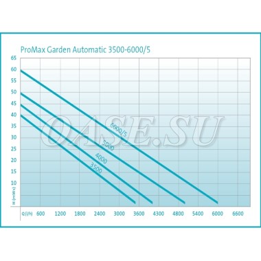 Садовый насос (ирригационный) ProMax Garden Automatic 6000/5